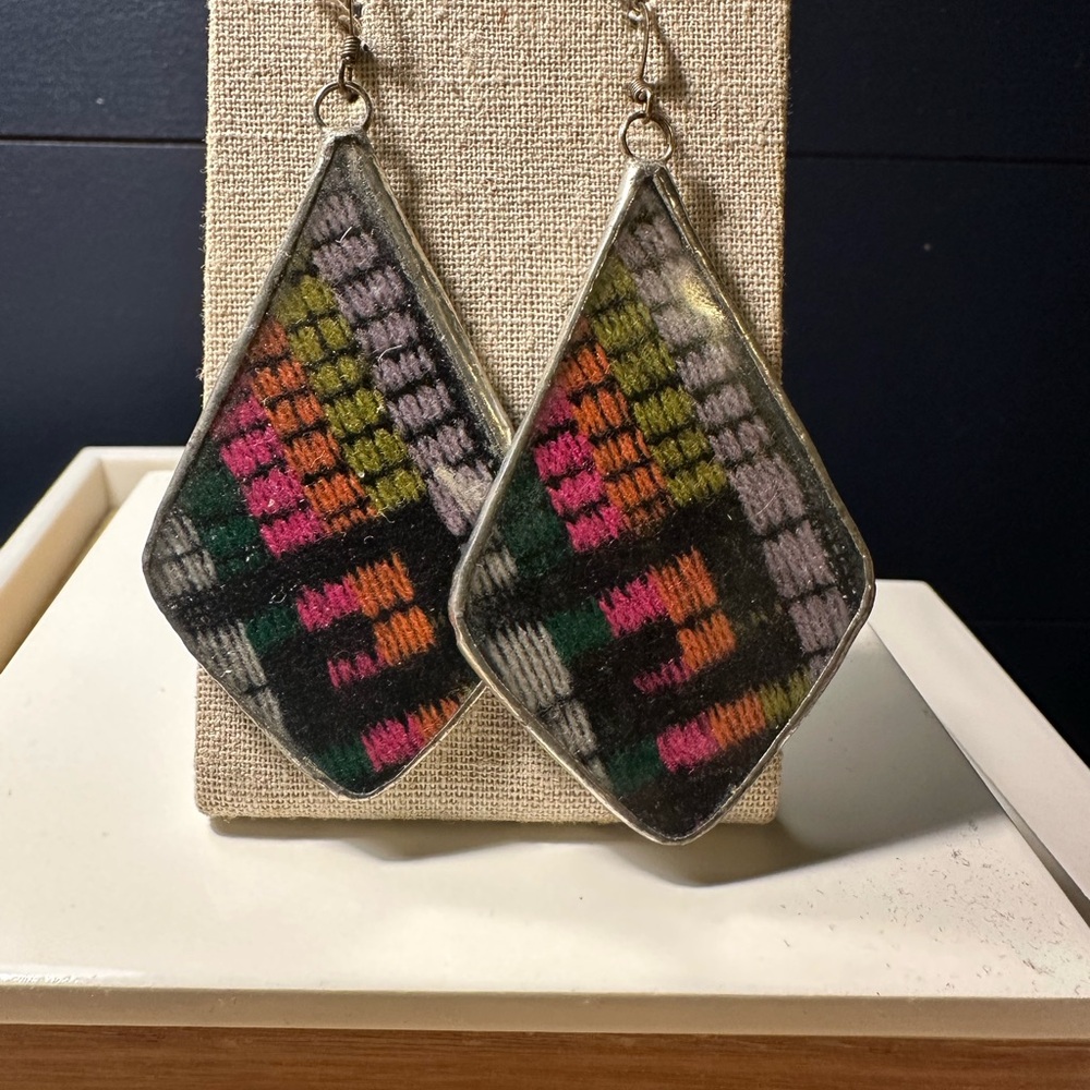 Colorful Geometric Earrings
